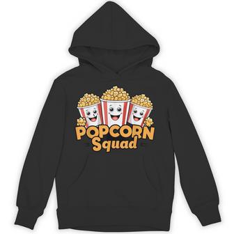 Popcorn Squad Cinema Movie Film Food Snack Popcorn Hoodie - Monsterry