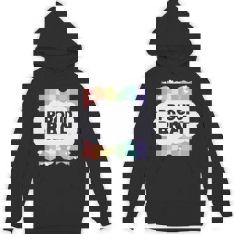 Proud Brah ゲイプライドフラッグ ジェンダー平等 パステルブラ 長袖tシャツ パーカー - Kawaiitshirt