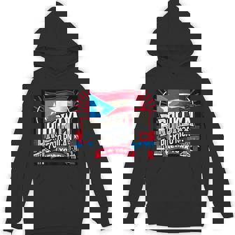 Puerto Rican Brooklyn New York Puerto Rico By K -Adults Black Small Crew Neck Short Sleeve Modern Classic Letter Print 1 Count Hoodie | Mazezy