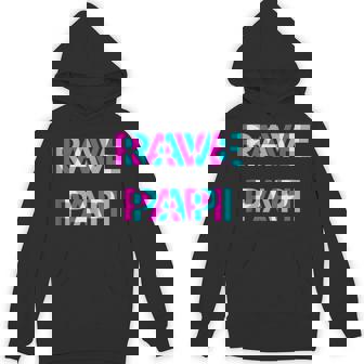 Rave Papi Techno EDM Music Festival Father Dad Raver Tank Top Unisex Hoodie | Mazezy