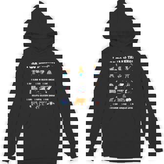 Read Book Characters I Can Do Hard Things Back To School Hoodie - Monsterry