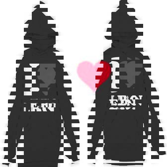 Red Heart I Love Lebron パーカー - Kawaiitshirt