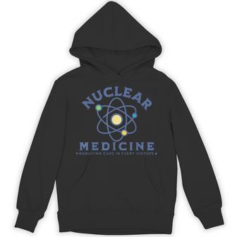 Retro Nuclear Medicine Technologist Nuc Med Tech Radiology Hoodie - Monsterry