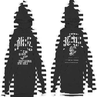 Rock Hill SC Vintage College Sports Unisex Hoodie | Mazezy