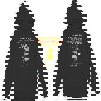I Have To Say Weird Stuff Or I'll Die Frog Meme Retro Hoodie - Monsterry