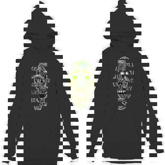 Scary Zombie Face Evil Zombie Halloween Costume Hoodie | Mazezy