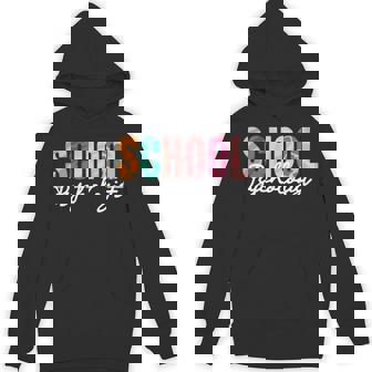 School Psychologist Rainbow Psychology Teacher Unisex Hoodie | Mazezy