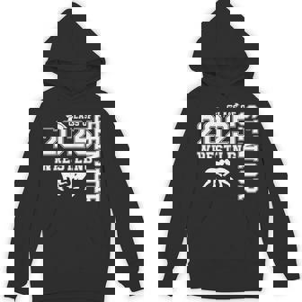 Senior Wresting Player 2025 Class Of 2025 Senior Wrestler Hoodie - Thegiftio