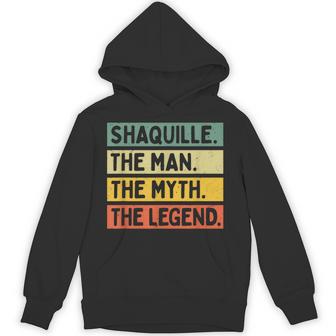 Shaquille The Man The Myth The Legend Personalized Hoodie - Thegiftio UK