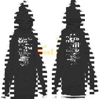 She's My Treat Skeleton Couples Matching Couple Halloween Hoodie | Seseable CA
