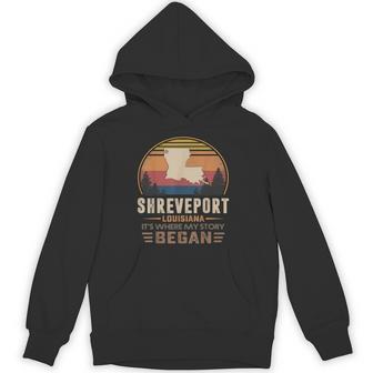 Shreveport Louisiana Where My Story Began Hoodie - Thegiftio UK