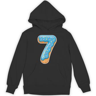 Six Seven 6 7 Donut Ice Cream Meme Rizz Couple Halloween Hoodie - Thegiftio UK