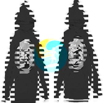 Skimboard Skimboarding Wave Surfing Skimboarder Vintage Unisex Hoodie | Mazezy