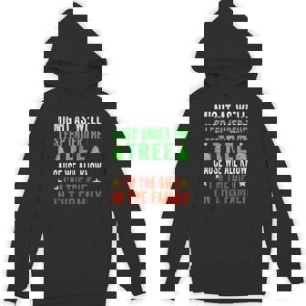 Might As Well Sleep Under The Tree Shirt Christmas Pajamas Unisex Hoodie | Mazezy