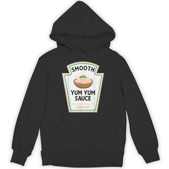 Smooth Yum Yum Sauce Condiment Costume Party Matching Hoodie - Thegiftio UK