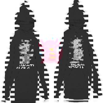 Snackolotl Axolotl Snack Hoodie - Monsterry