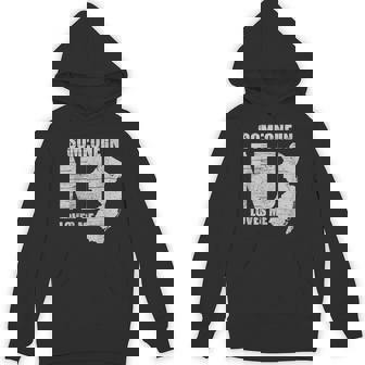 Someone In New Jersey Loves Me Retro Us State Cool Hoodie | Mazezy