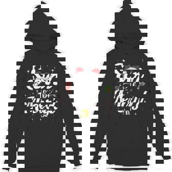 Soon To Be Merry'd Engaged Couples Matching Christmas Hoodie | Seseable CA