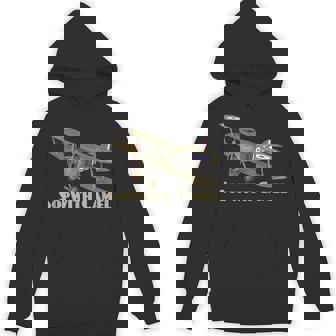 Sopwith Camel WW1 Fighter Plane British Biplane Unisex Hoodie | Mazezy