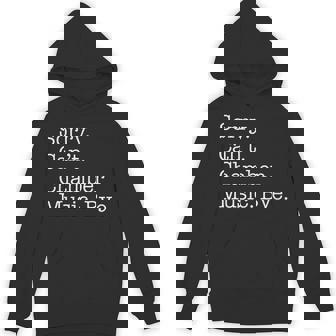 Sorry Can't Chamber Music Bye Chamber Music Sarcastic Unisex Hoodie | Mazezy