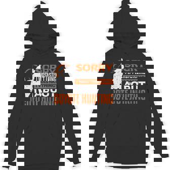 Sorry I Wasnt Listening I Was Thinking About Coyote Hunting Hoodie - Thegiftio