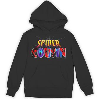 Spider Cousin Family Birthday Party Halloween Costumes Hoodie | Seseable UK