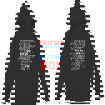 Spider Web Birthday Party Friend Of The Birthday Boy Hoodie - Monsterry