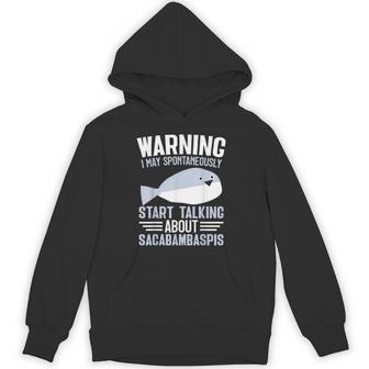 Spontaneously Start Talking About Sacabambaspis Fish Meme Hoodie - Thegiftio UK