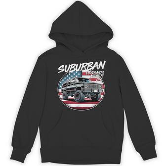Squarebody Burb Life Truck Squarebody Nation Suburban Hoodie - Thegiftio UK