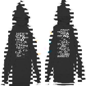 Stepping Into My 80Th Birthday With Gods Grace And Mercy Hoodie - Thegiftio