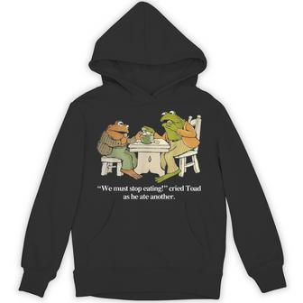 We Must Stop Eating Toad As He Ate Another Frog Men Hoodie - Thegiftio UK