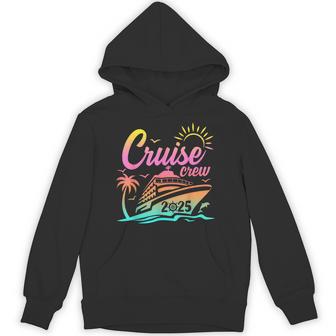 Summer Vacation Cruise Crew 2025 Trip Matching Family Group Hoodie - Thegiftio UK