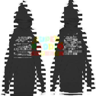 Super Daddio Retro Gamer Dad Style Hoodie - Monsterry