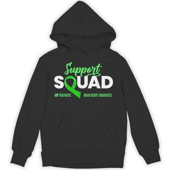 Support Tbi Support Squad Traumatic Brain Injury Awareness Hoodie - Thegiftio UK