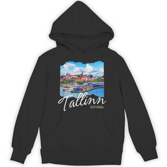Tallinn Estonia Souvenir Tallinn Hoodie | Mazezy