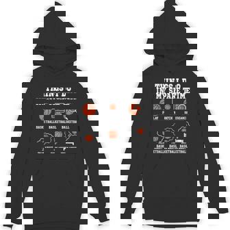 Things I Do In My Spare Time Basketball Hoodie | Mazezy