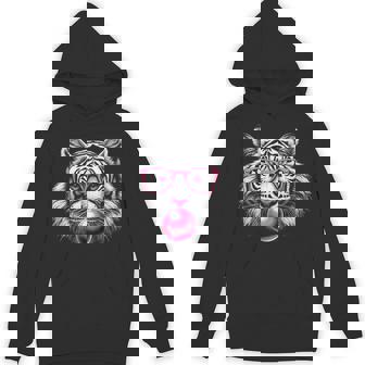 Tiger Face Wild Animal Cute Tiger Hoodie - Monsterry