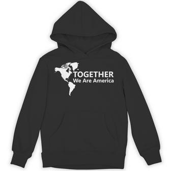 Together We Are America Americas Map Hoodie | Seseable UK