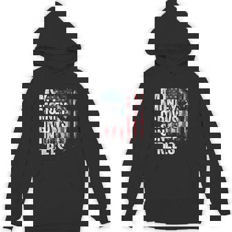 Tree Climbing American Flag Arborist My Money Grows On Trees Unisex Hoodie | Mazezy