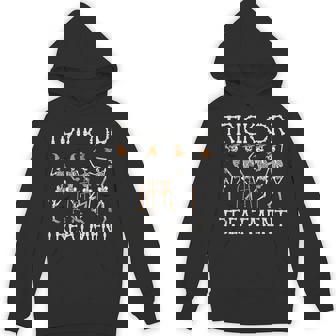 Trick Or Treatment Pt Physical Therapy Therapist Halloween Hoodie - Monsterry