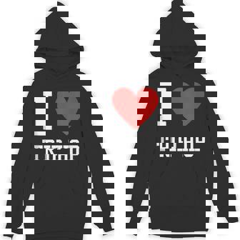 Trip Hop Lover 90's Love Heart Cool Vintage Retro Tank Top Unisex Hoodie | Mazezy