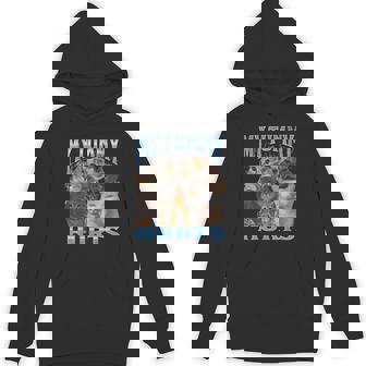 My Tummy Hurts Cat Meme Bootleg Graphic Hoodie - Monsterry