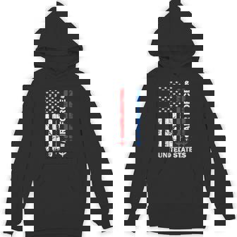 United States Air Force American Vintage Usa Flag Patriotic Hoodie | Mazezy