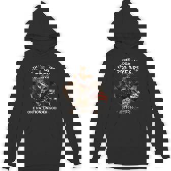 Usa 250 Faith Freedom Legacy 1776 2026 Hoodie - Monsterry