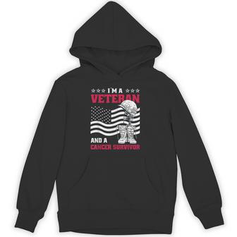 Veteran And Cancer Survivor Hoodie - Thegiftio UK