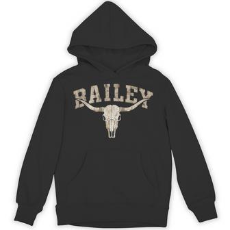 Vintage Bailey Name Hoodie - Thegiftio UK