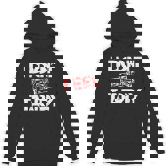 Vintage I Don't Feel Tardy Classic Rock Music Graphic Hoodie | Seseable CA