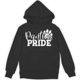 Vintage Panthers School Sports Name Spirit Go Back To School Hoodie | Mazezy
