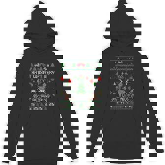 That Wasn't Very Data Driven Of You Ugly Christmas Sweaters Hoodie - Monsterry