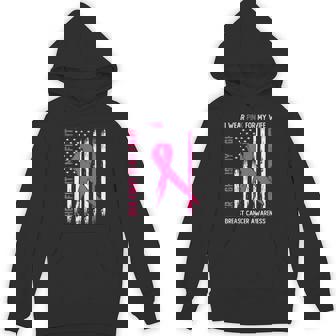 I Wear Pink Wife Breast Cancer Her Fight Is My Fight Pink Hoodie | Seseable UK